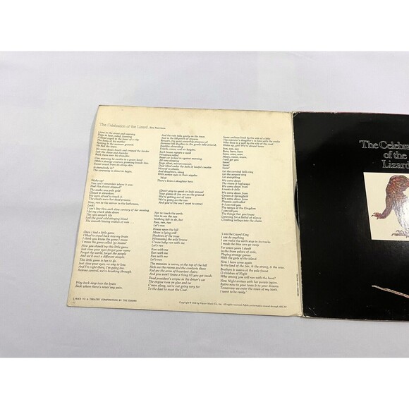 THE DOORS - Waiting for the Sun Vinyl LP Elektra EKS-74024 Red Label Gatefold - Picture 7 of 9